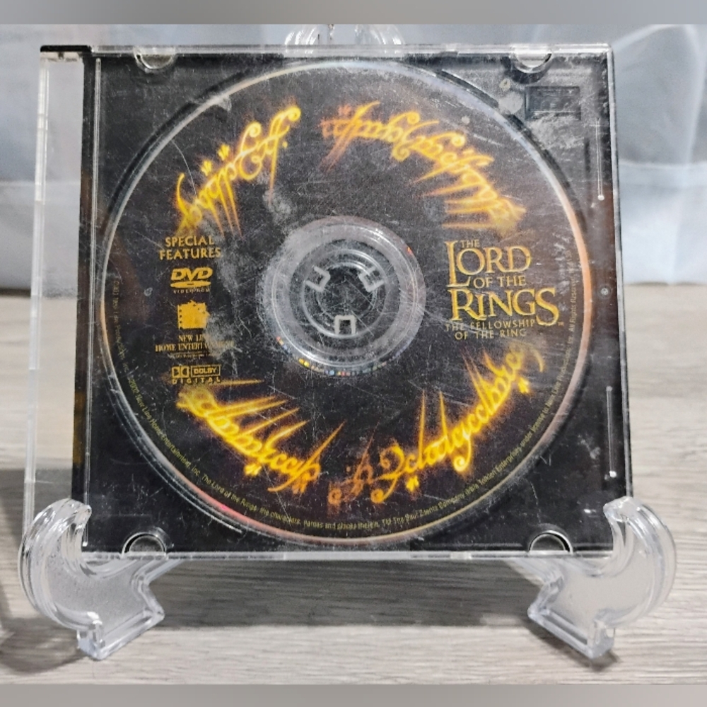 Lord of the Rings: Fellowship of the Ring Disk 2 DVD